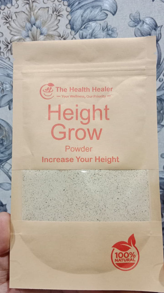 Height Grow Nutrition Powder For Taller And Stronger Body Boost Growth With Natural Height Support Formula - 50g