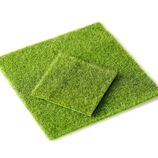 1 Pcs 30CM 15CM Artificial Grass Fake Lawn Simulation Miniature Garden Ornament Dollhouse New Accessories