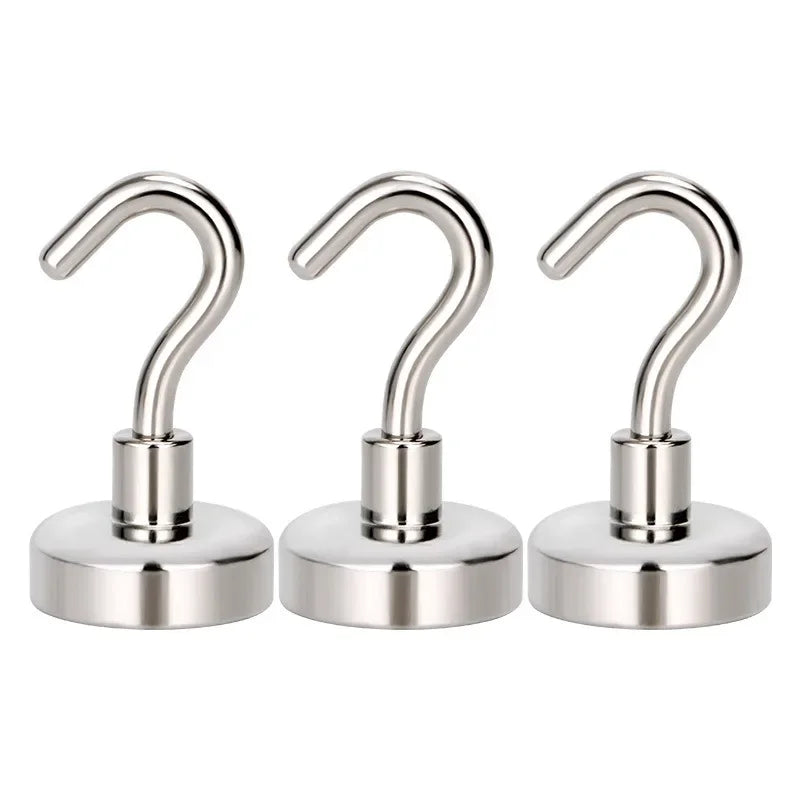 Magnet Ring Multipurpose Storage Hook Stainless Steel Home Hook Bathroom Hook Kitchen Garden Magnetic Home and Decoration Iman