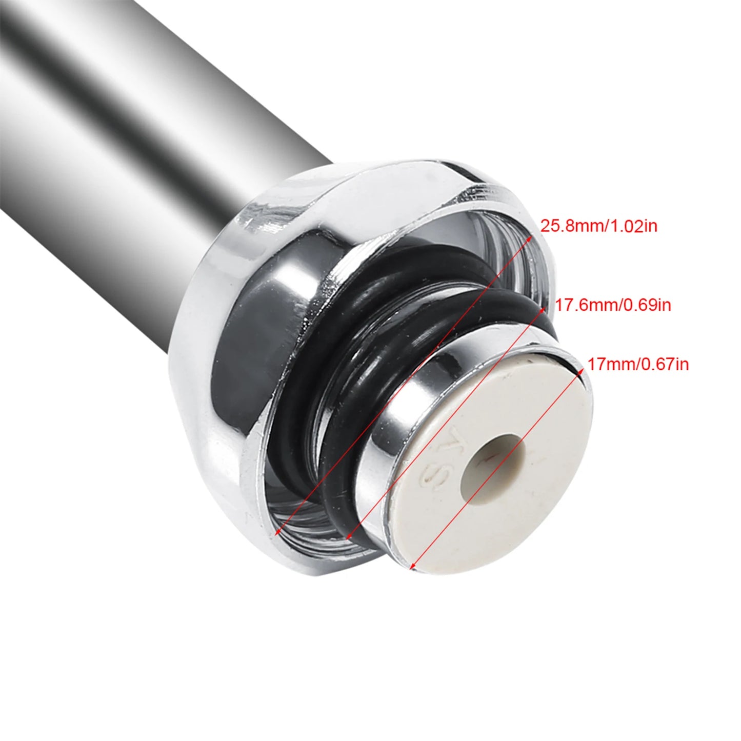 304 Stainless Steel Swivel Spout Kitchen Sink Faucet Pipe Fittings Single Handle Connection